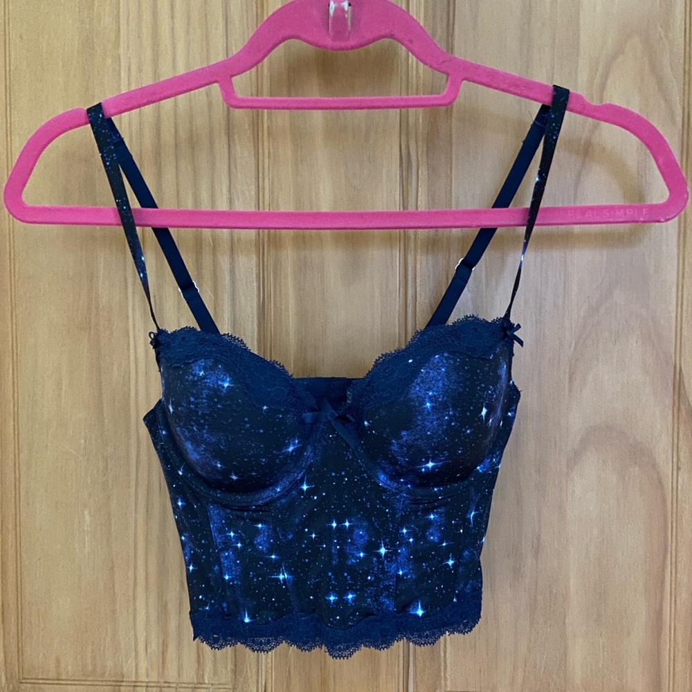 Victoria’s Secret Dream Angels Galaxy Stars Lined Demi Bra